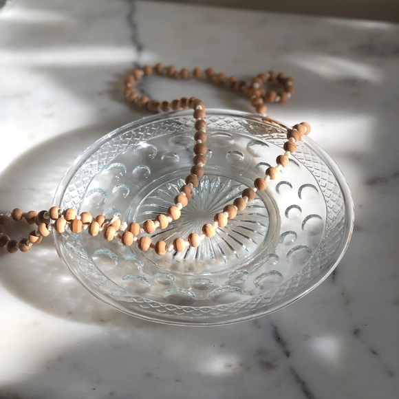 Vintage Embellished Circle Glass Tray - Picture 2 of 5